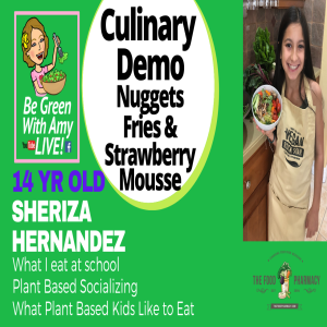 Plant Based at Age 14 - Sheriza and 8 Year Old Marco Cook and Give Advice