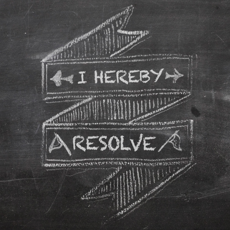 I Hereby Resolve - wk1