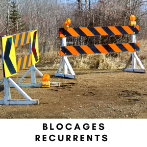 Blocages récurrents