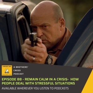 #88-Remain calm in a Crisis- How people deal with stressful situations