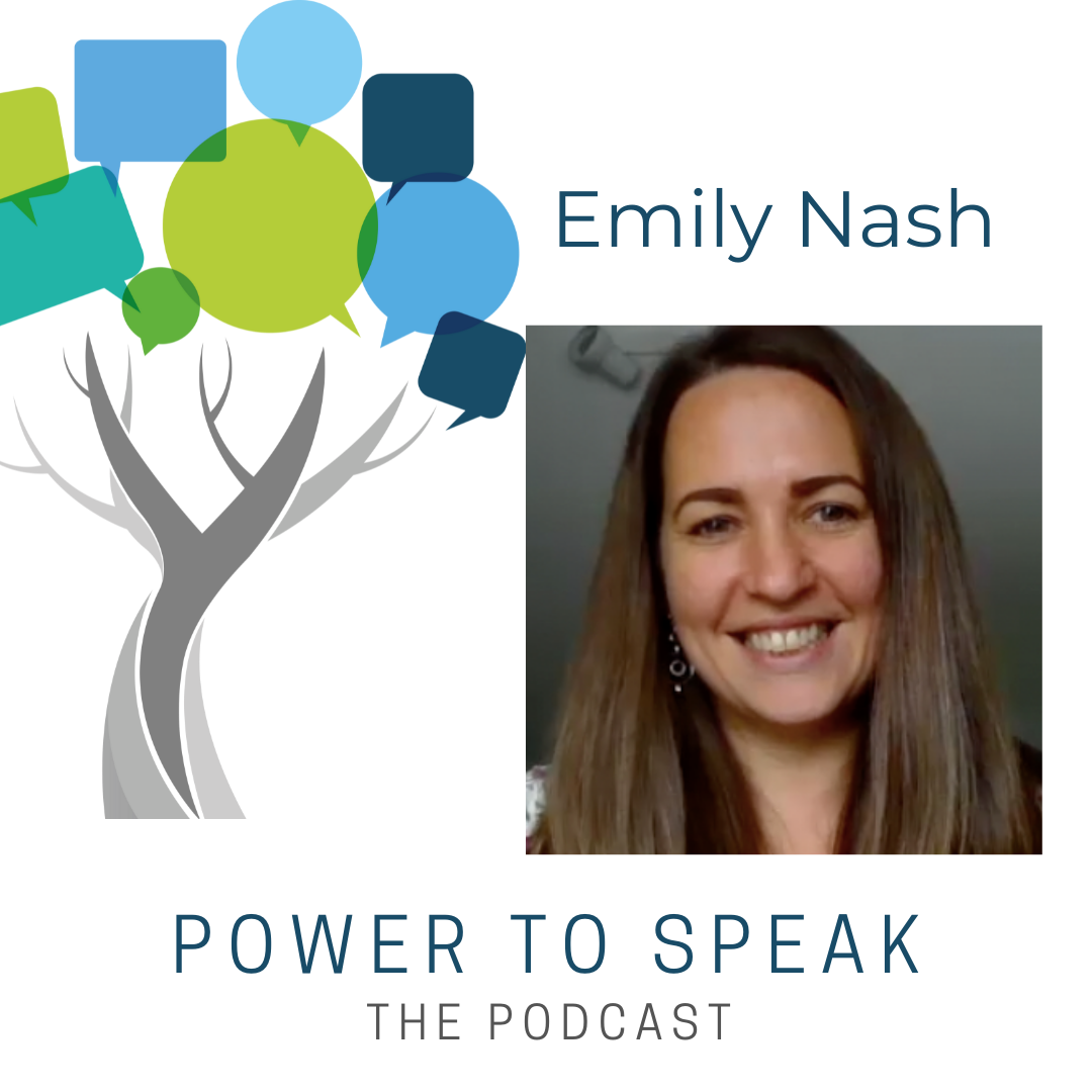 Power2Speak-The podcast, guest Emily Nash