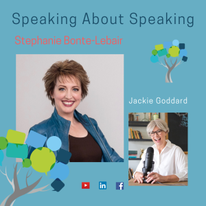 #14. Tips to help you network better. Speaking About Speaking, guest Stephanie Bonte-Lebair