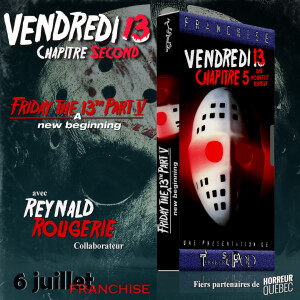 TSLP 193. Vendredi 13 chapitre V: Une nouvelle terreur (Friday the 13th part V: A New Beginning) 1985