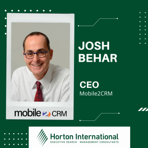 Using Customer-Facing Employees Mobile Data to Boost CRM Assets (w/Josh Behar, CEO Mobile2CRM)
