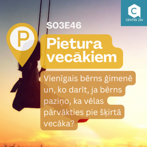 S03E46 Pietura vecākiem. Vienīgais bērns ģimenē un, ko darīt, ja bērns paziņo, ka vēlas pārvākties pie šķirtā vecāka?