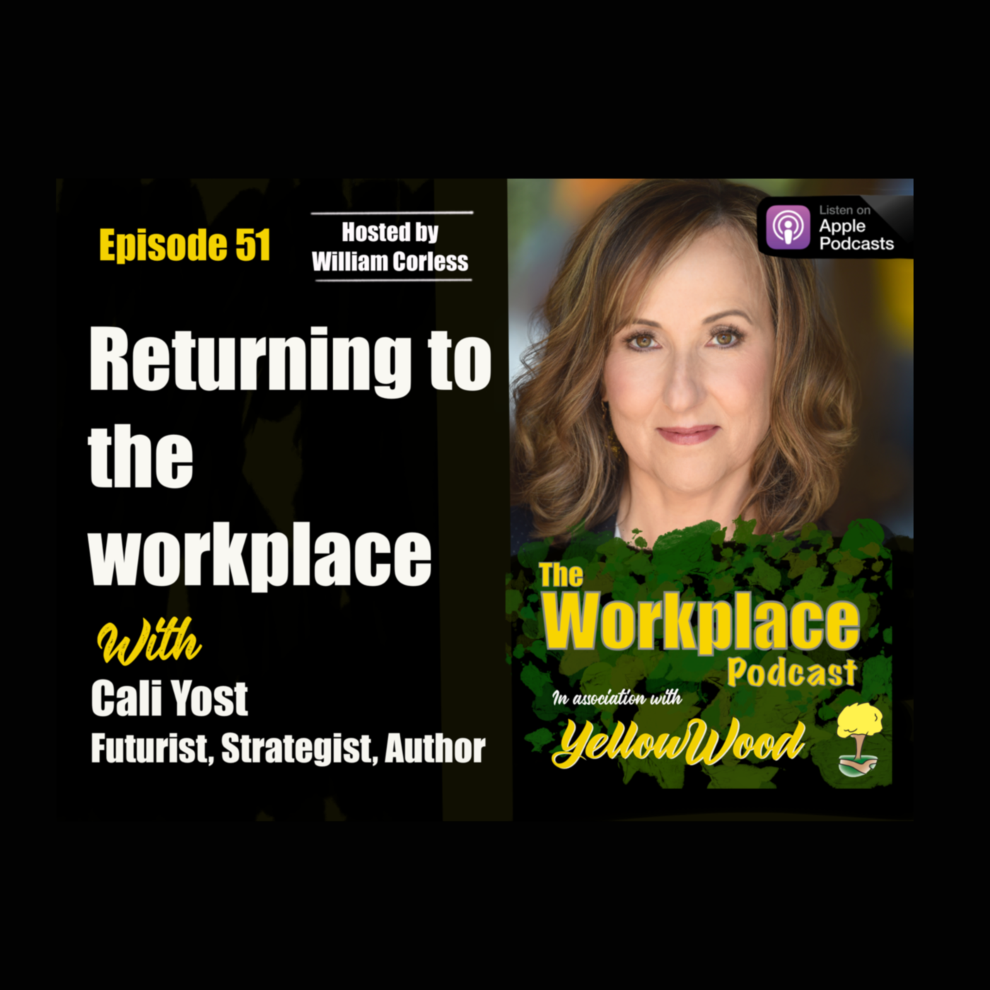 Episode 51: Returning to the workplace with Cali William Yost