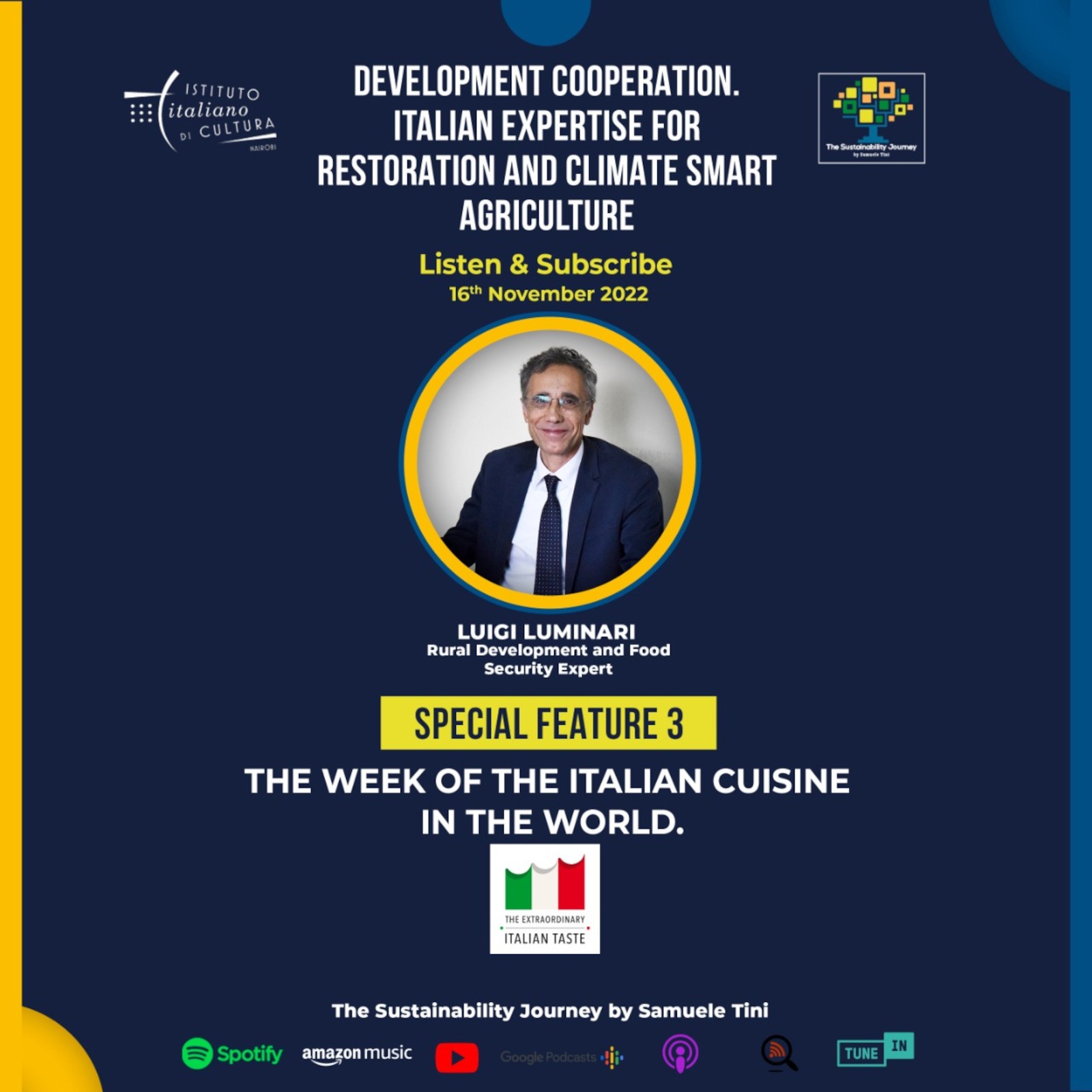 The Samuele Tini Show - where business, innovation, and sustainability converge