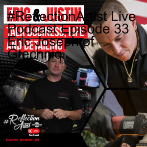 #ReflectionArtist Live Podcast Episode 33 Eric Joseph of Gtechniq