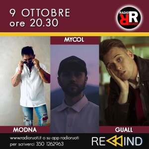 REWIND del 09 Ottobre 2023, In studio Flavia Pizzuti, Pasquale Errichetti e Domenico Carissimi. In regia Rocco dj.