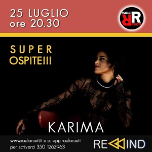 📯𝗨𝗟𝗧𝗜𝗠𝗔 𝗣𝗨𝗡𝗧𝗔𝗧𝗔 della stagione ed ECCEZIONALMENTE, OSPITE: Karima, 𝗦𝗨𝗣𝗘𝗥 𝗢𝗦𝗣𝗜𝗧𝗘!!! 25-07-2023