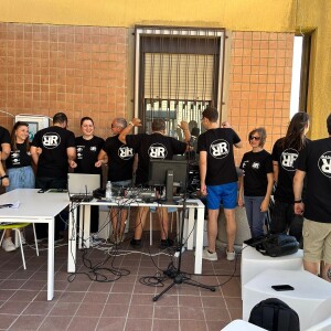 TUTTO LO STAFF DI RADIO RUOTI IL 10 AGOSTO 2024 IN DIRETTA DAL " RAPONE FIABA FESTIVAL " .