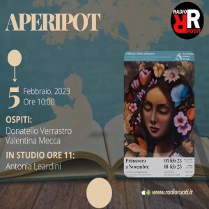 La DOMENICA, il 05 Febbraio  2023, torna il brillante appuntamento con  𝐀𝐏𝐄𝐑𝐈𝐏𝐎𝐓 sempre ricchissimo di 𝗚𝗥𝗔𝗡𝗗𝗜 𝗢𝗦𝗣𝗜𝗧𝗜.Con le padrone di casa Franca Gentilesca e Giuseppina Paterna.
