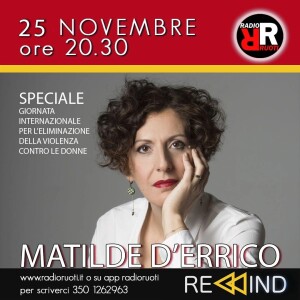 REWIND del 25 Novembre 2024. Ospite 𝐌𝐀𝐓𝐈𝐋𝐃𝐄 𝐃'𝐄𝐑𝐑𝐈𝐂𝐎 , Conduce Flavia Pizzuti,  Pasquale Errichetti e Gabriel Errico.