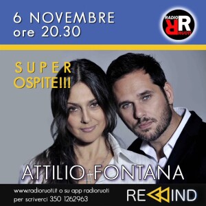 REWIND  del 06 Novembre 2023 - Ospite  𝐀𝐓𝐓𝐈𝐋𝐈𝐎 𝐅𝐎𝐍𝐓𝐀𝐍𝐀 conduce Flavia PIZZUTI, Pasquale ERRICHETTI e Gabriel Antonio ERRICO.  Regia ROCCO Dj.