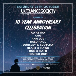 Heart & Hawk - UKTS 10 Year Anniversary Celebration @ Tiger Tiger, London - 28.10.23