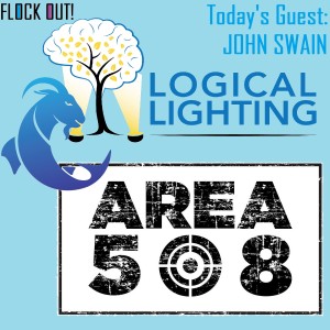 Flock Out! Episode 2: John Swain, President of Logical Lighting LLC and Singer/Songwriter