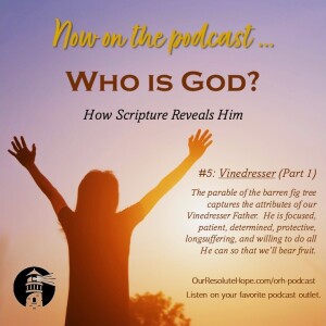 Who is God -  Vinedresser (Part 1).