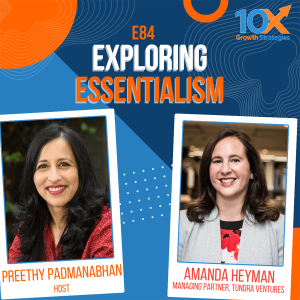 E84 - Essentialism (Greg McKeown) with Amanda Heyman