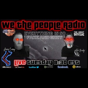 #143 We The People Radio - Everything is so Fake and Ghey