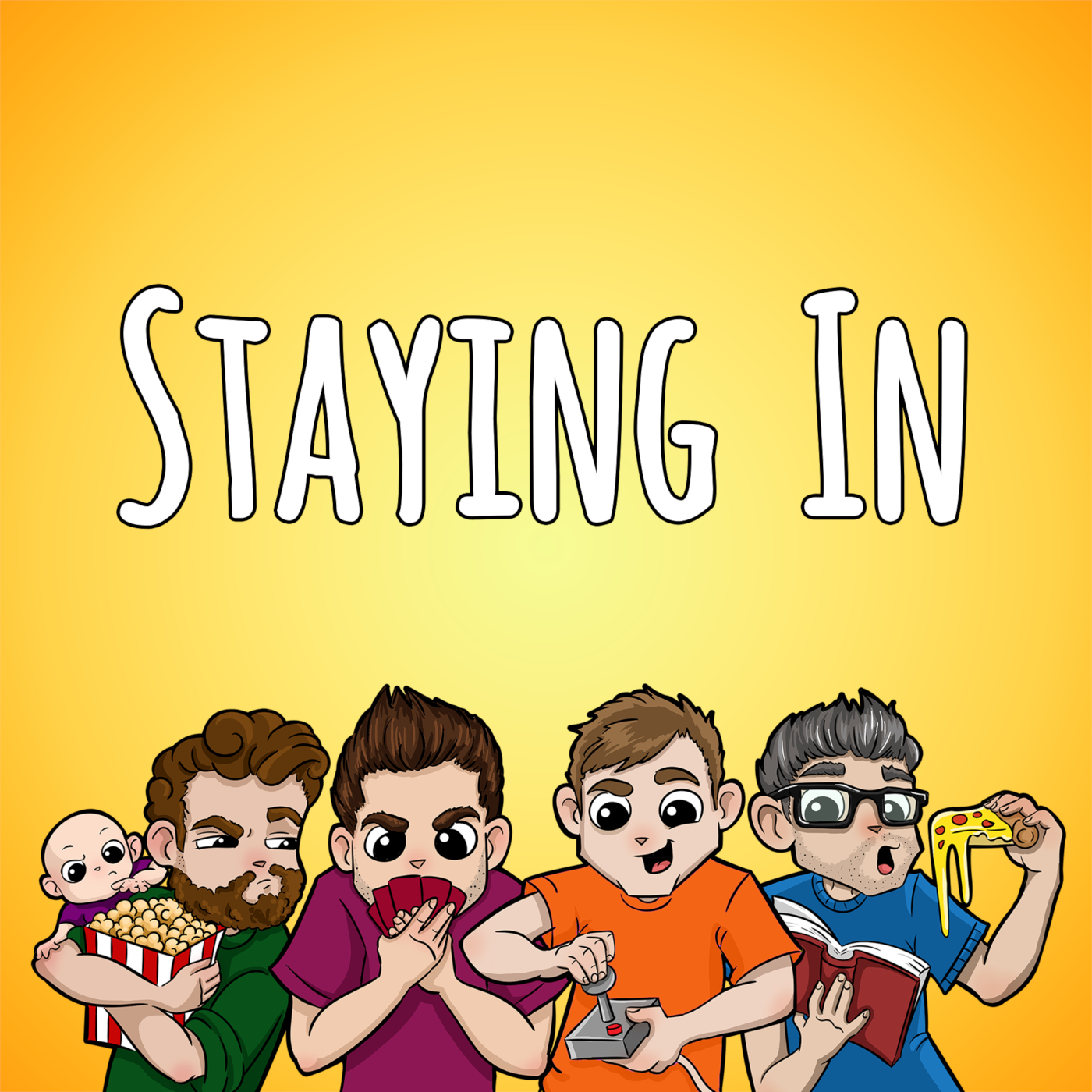 Pendulum, Hotshot Racing, and Stay Cool - Ep112 | The Staying In Podcast -  four pals talk video games, board games, movies, and nonsense