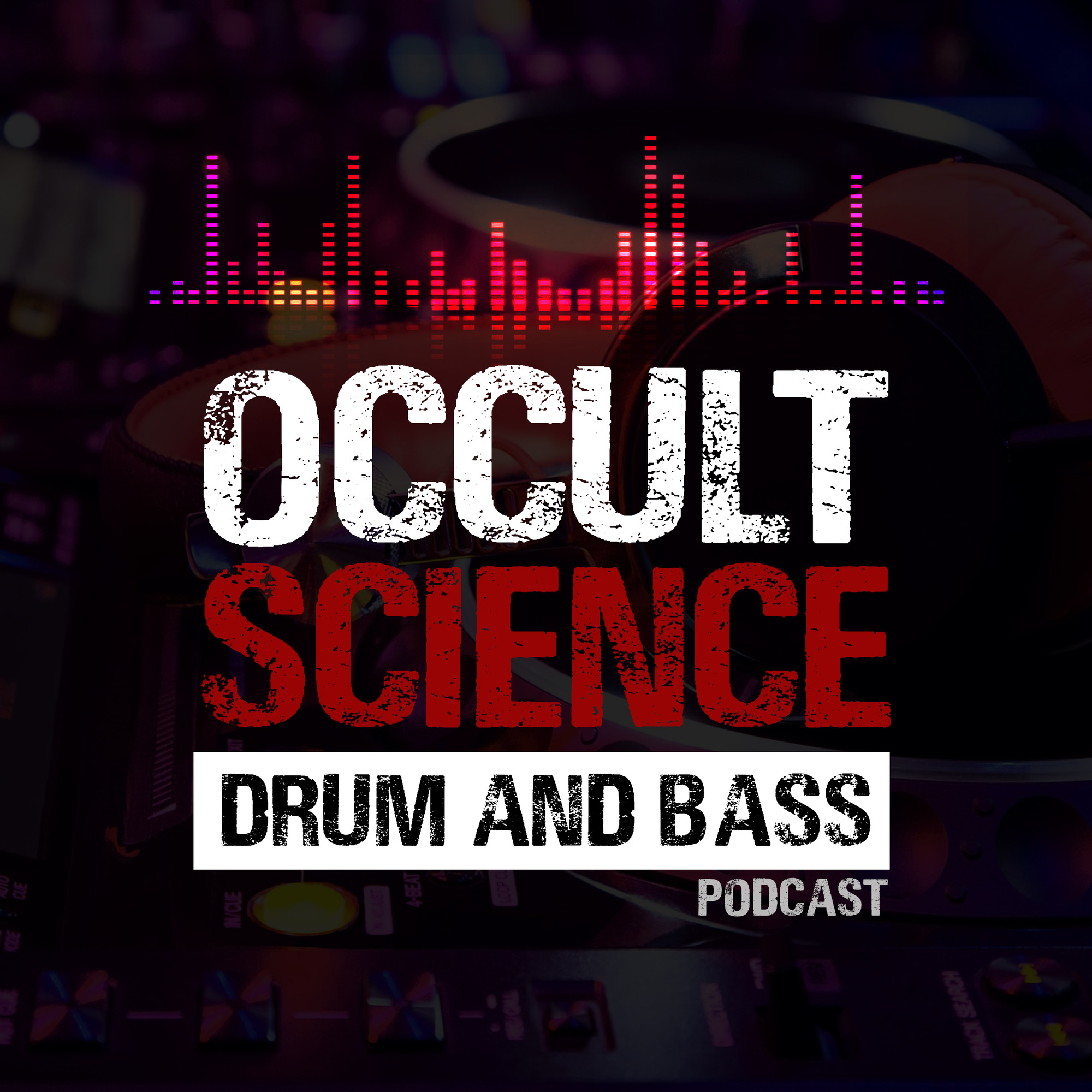 OccultScience Drum and Bass Podcast Cover Art