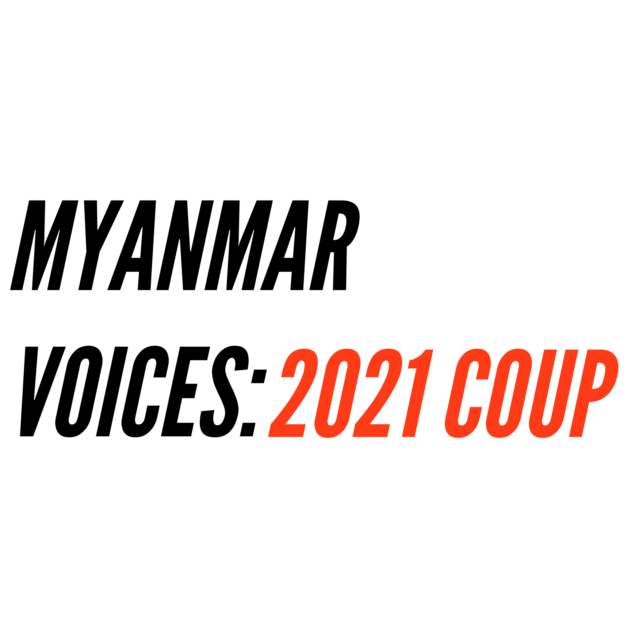 Myanmar Voices: 2021 Coup