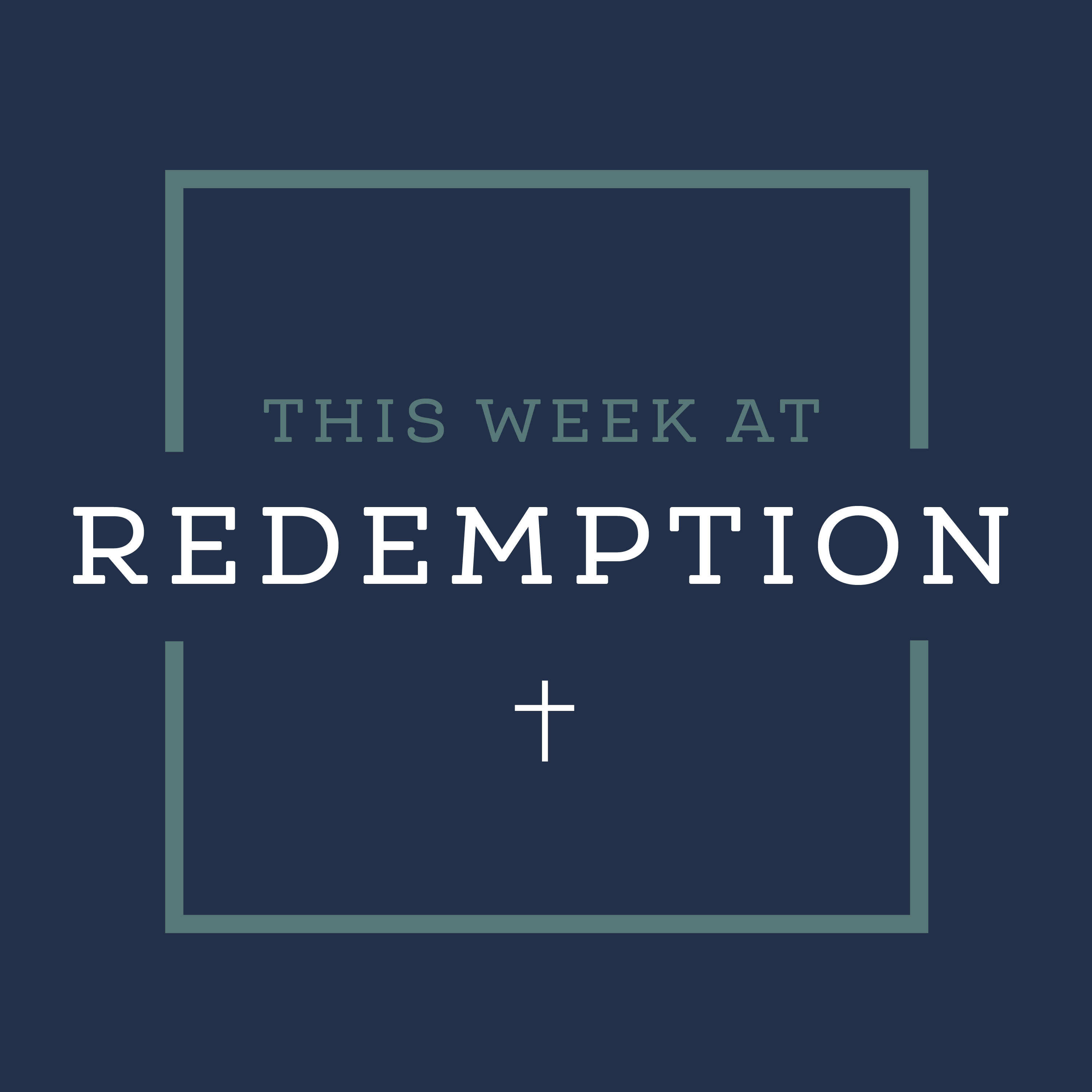 This Week at Redemption