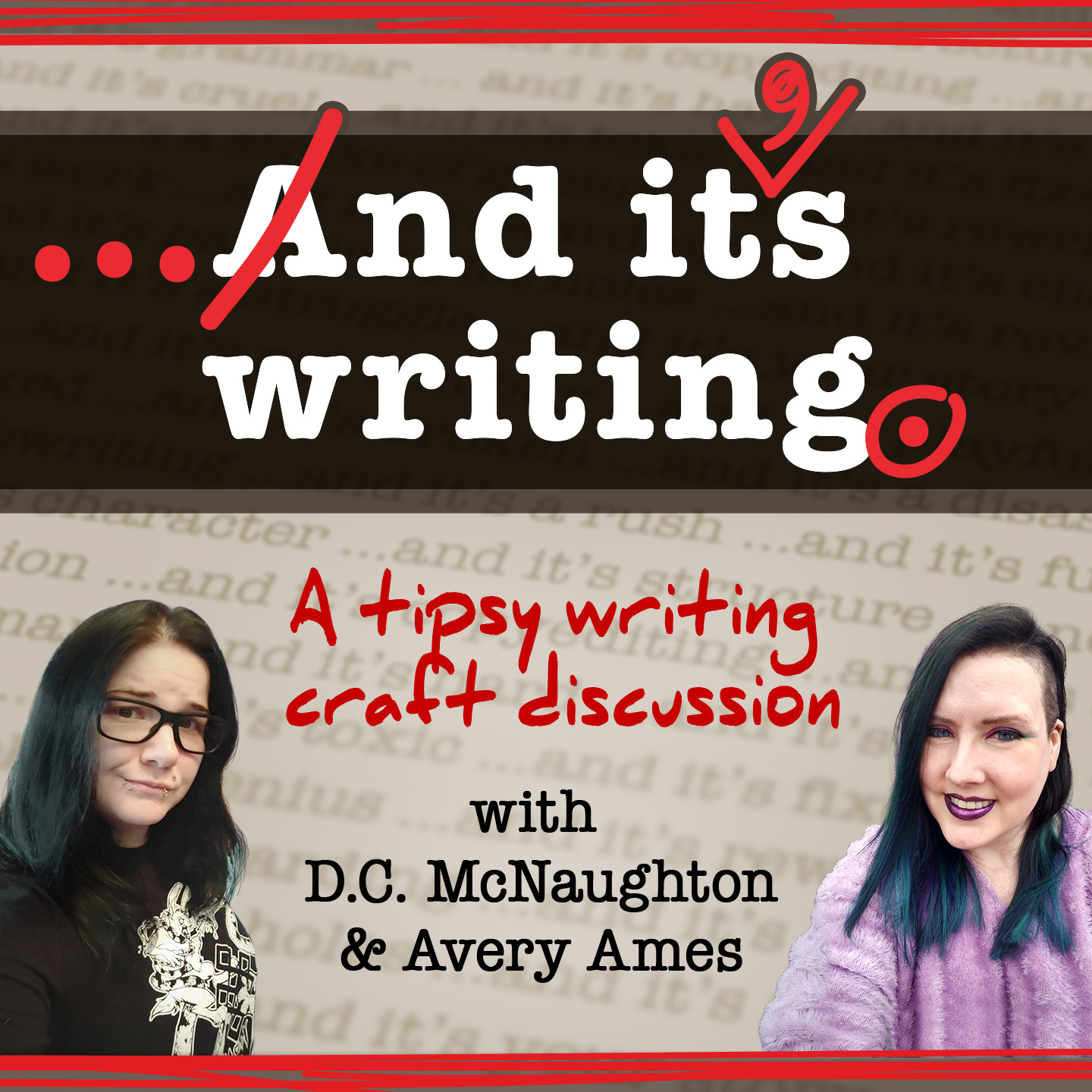 ...and it\'s writing.