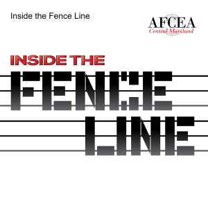Inside the Fence Line