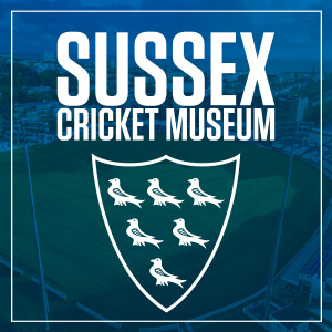 Adrian Harms talking about the Cricket Museum