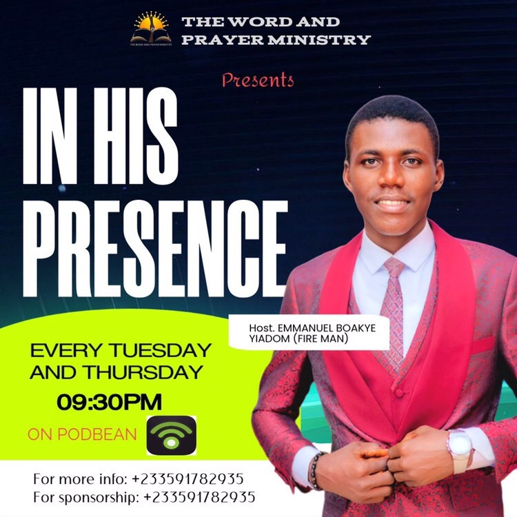 THE WORD AND PRAYER MINISTRY