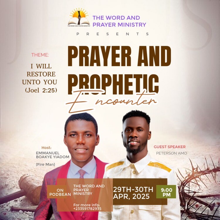 THE WORD AND PRAYER MINISTRY