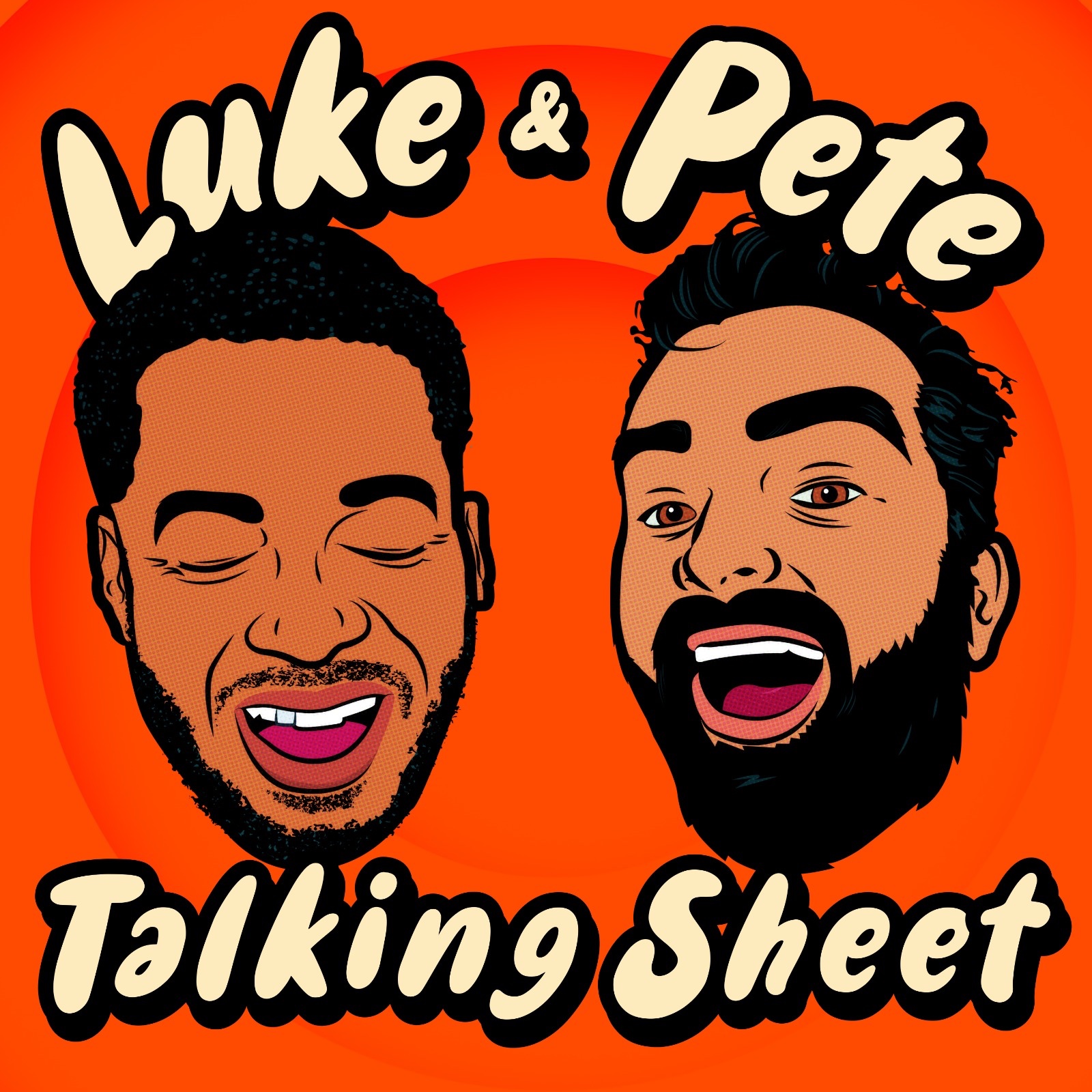 Luke and Pete Talking Sheet | Luke and Pete