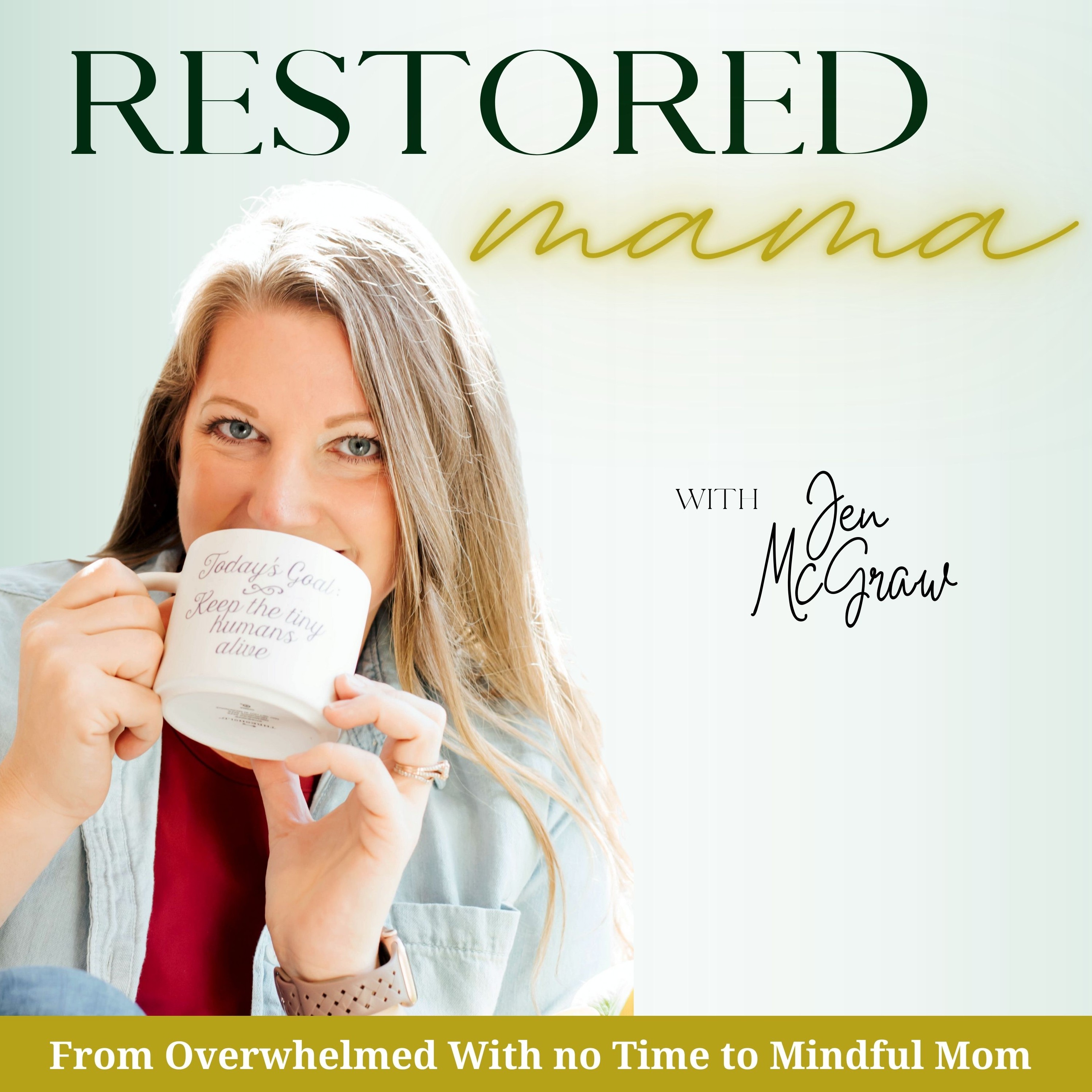 Restored Mama - Boundaries, Burnout, Marriage, Motherhood, Biblical Mindset, Overwhelmed, Anxiety, Depression, Priorities