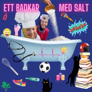 Ett badkar med salt
