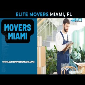 Movers Miami | Elite Movers Miami, FL | www.elitemoversmiami.com