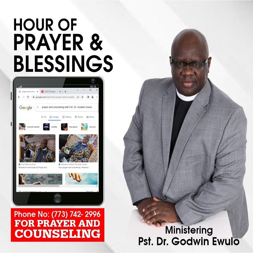 Hour of Prayers and Blessings by Pastor Dr. Godwin Ewulo