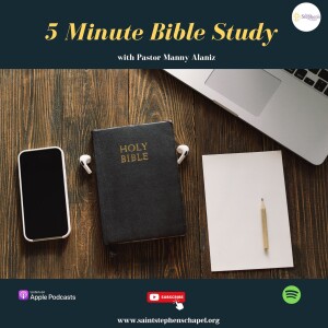 5-Minute Bible Study Podcast - Lesson 46 (John 6:25-29)