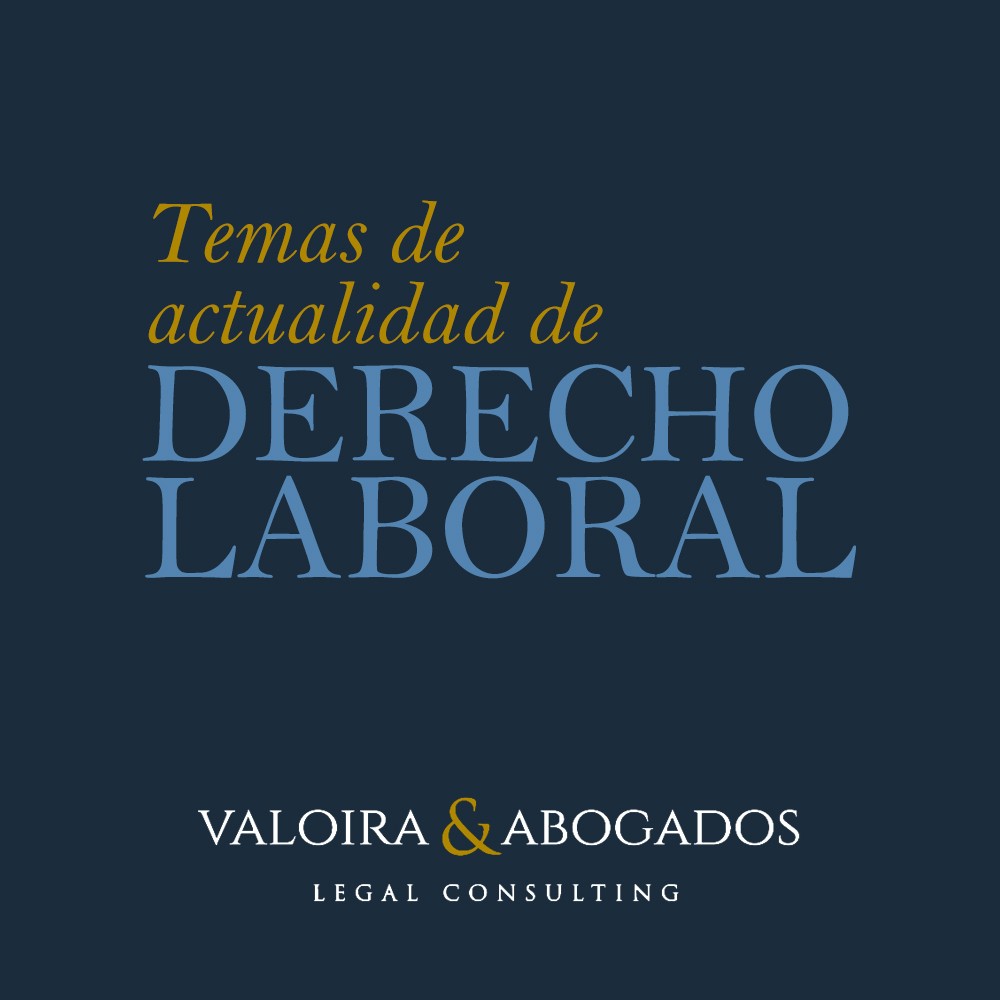 Temas de actualidad de derecho laboral