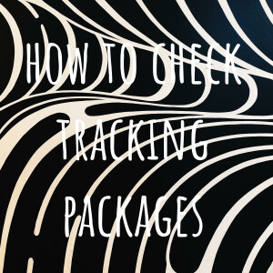 how to check tracking packages