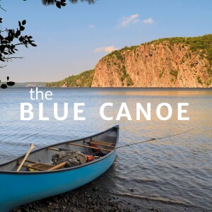 The blue canoe