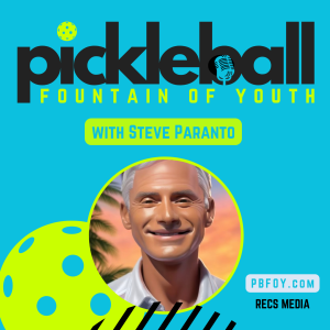 Pickleball Fountain of Youth, Episode 2, featuring amateur player John McNeur who believes pickleball is keeping his Parkinson’s disease in check