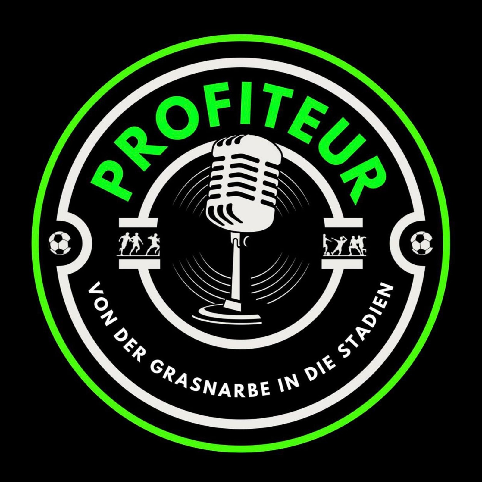 Profiteur Podcast - Von der Grasnarbe in die Stadien