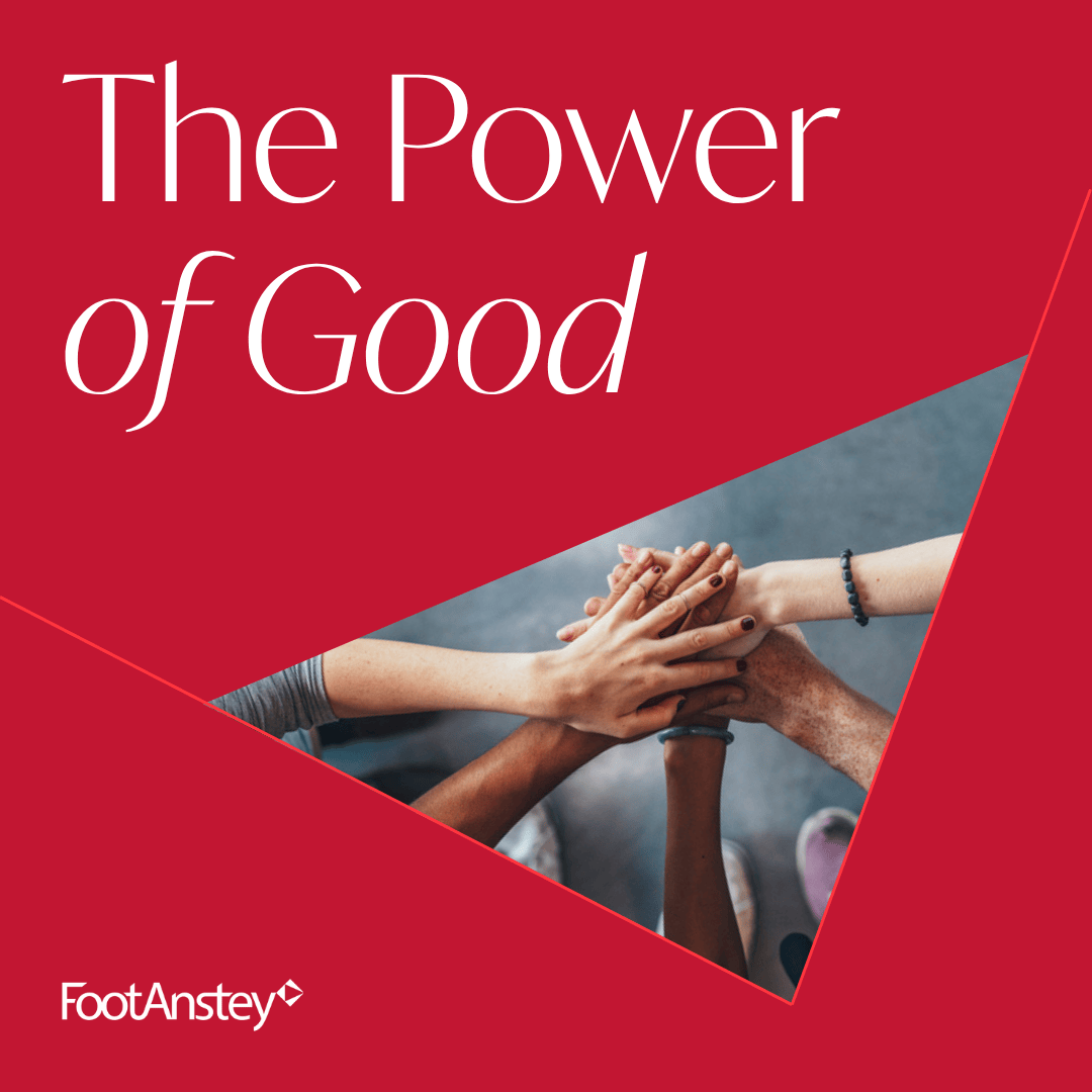 The Power of Good from Foot Anstey