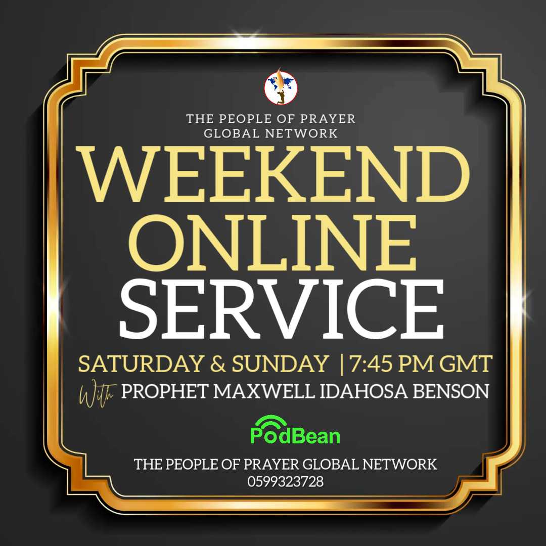 THE PEOPLE OF PRAYER GLOBAL NETWORK