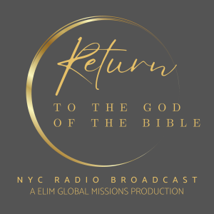 Return to the God of the Bible