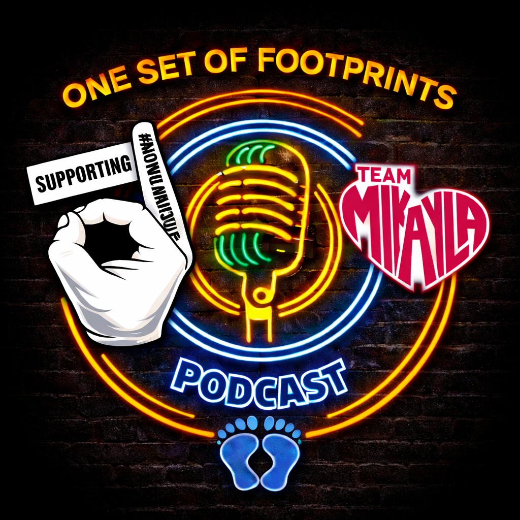 One set of footprints podcast artwork