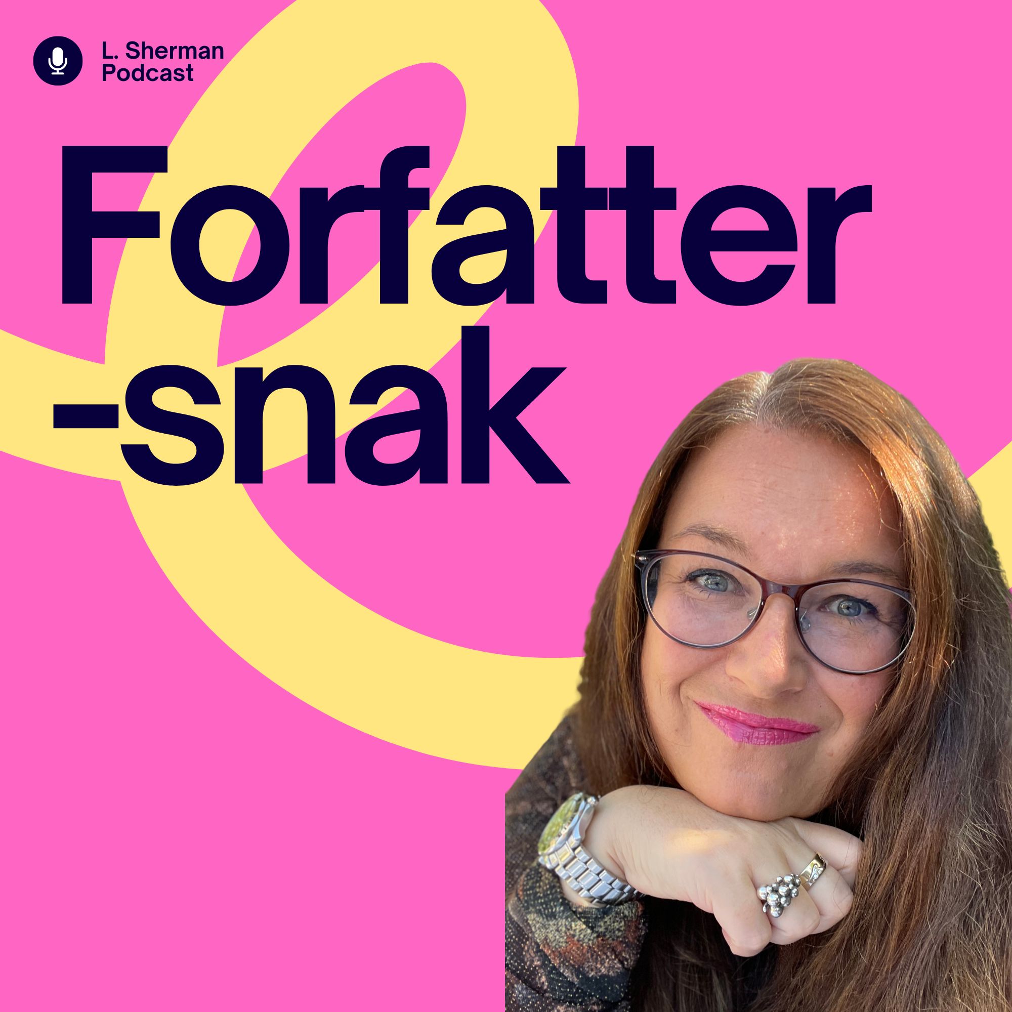 Forfattersnak med Ulrika Bjerregaard/L. Sherman