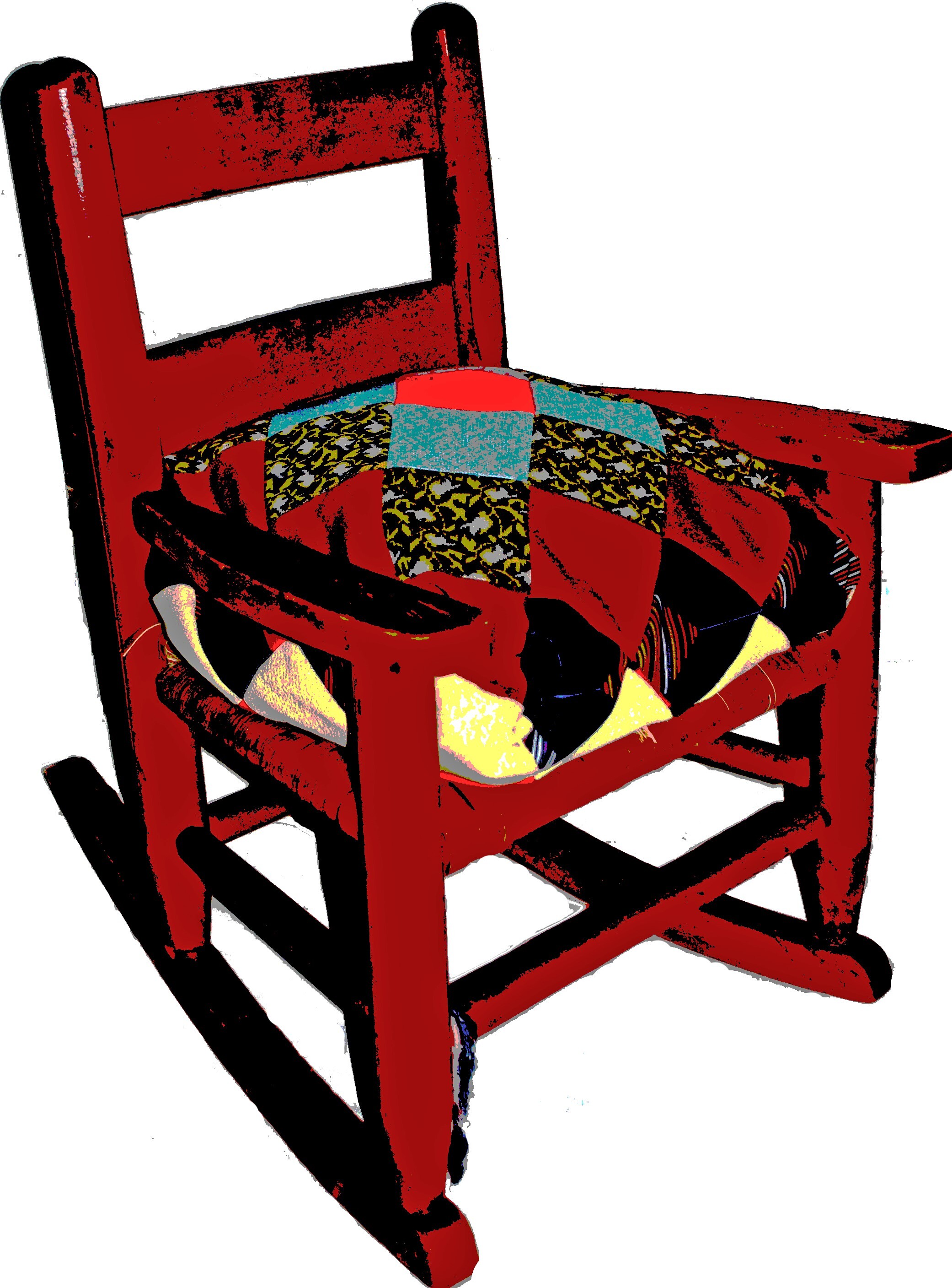 Little Red Rocking Chair