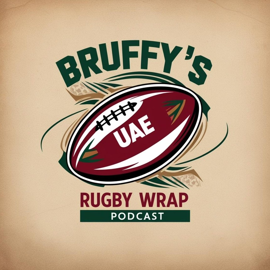 Logo of the podcast Bruffy’s UAE Rugby Wrap